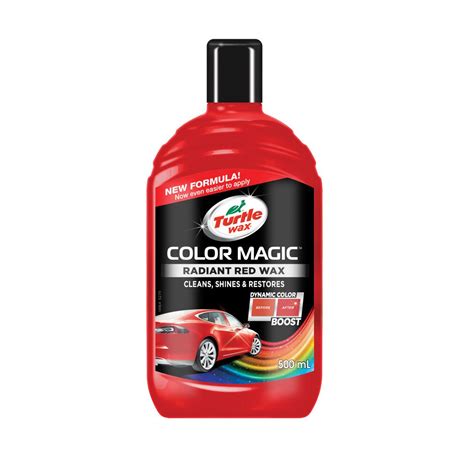 Transform Your Red Car's Appearance with Turtle Wax Red Color Magic